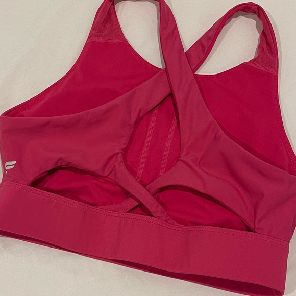 Plush Pink No-Bounce Sports Bra 💗 Size Small - Picture 3 of 4